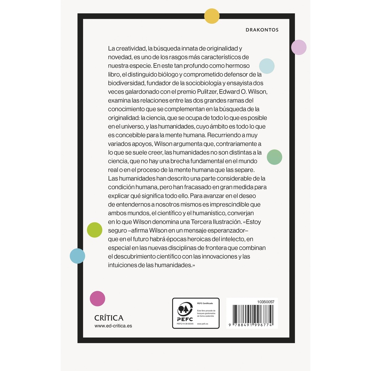 Los orígenes de la creatividad humana (Capa mole com abas) 2