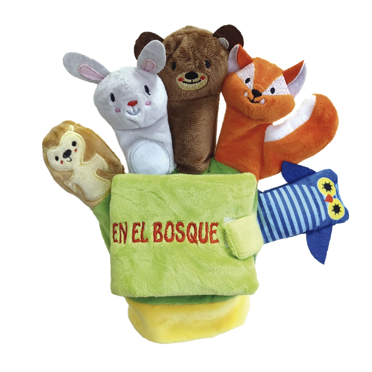 Imagem 0 de EN EL BOSQUE (LIBRO GUANTE CON TÍTERES DE DEDO)