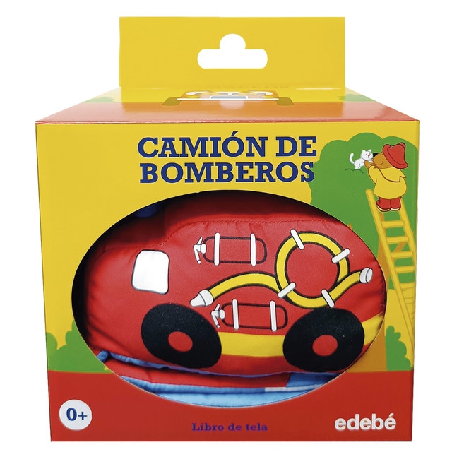 Imagem 0 de CAMIÓN DE BOMBEROS. LIBRO DE TELA PARA BEBÉS