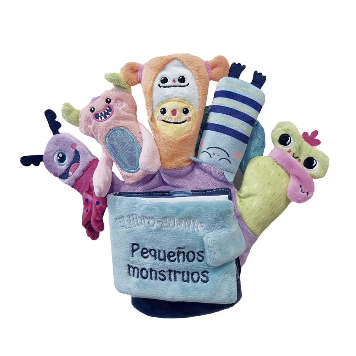 PEQUEÑOS MONSTRUOS (LIBRO GUANTE CON TÍTERES DE DEDO) 1