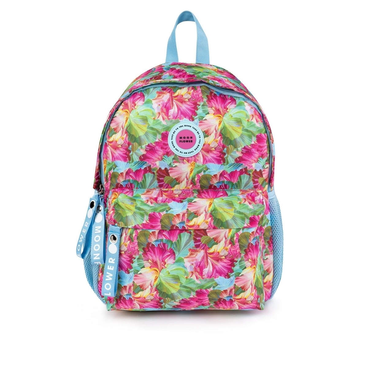 Imagem 0 de Mochila Tropical Flowers Teen Moonflower Ambar
