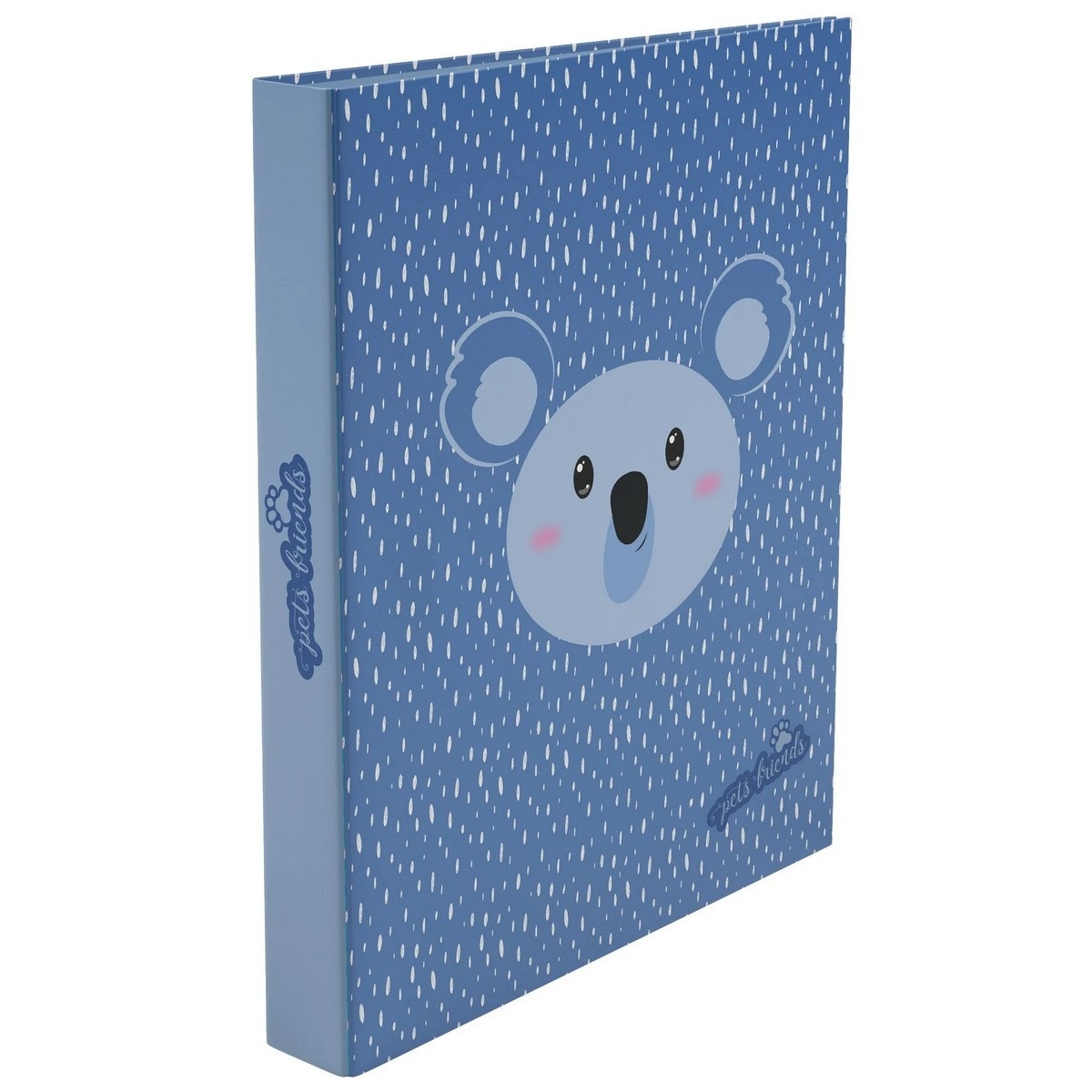 Capa A4 2 Argolas Lombada Estreita School Time Boy Ambar 3
