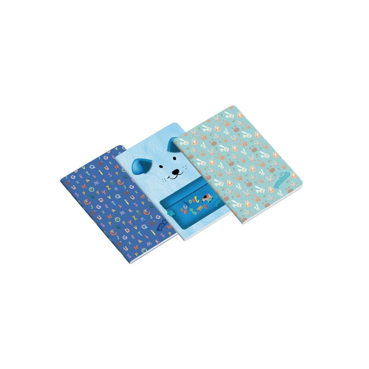 Imagem 0 de Caderno Agrafado A5 48F 90G School Time Boy Pautado Ambar