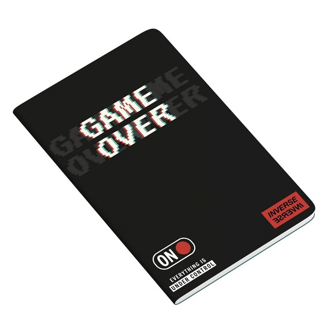 Imagem 0 de Caderno Agrafado PP A5 48F 90G Teen Inverse Pautado 24