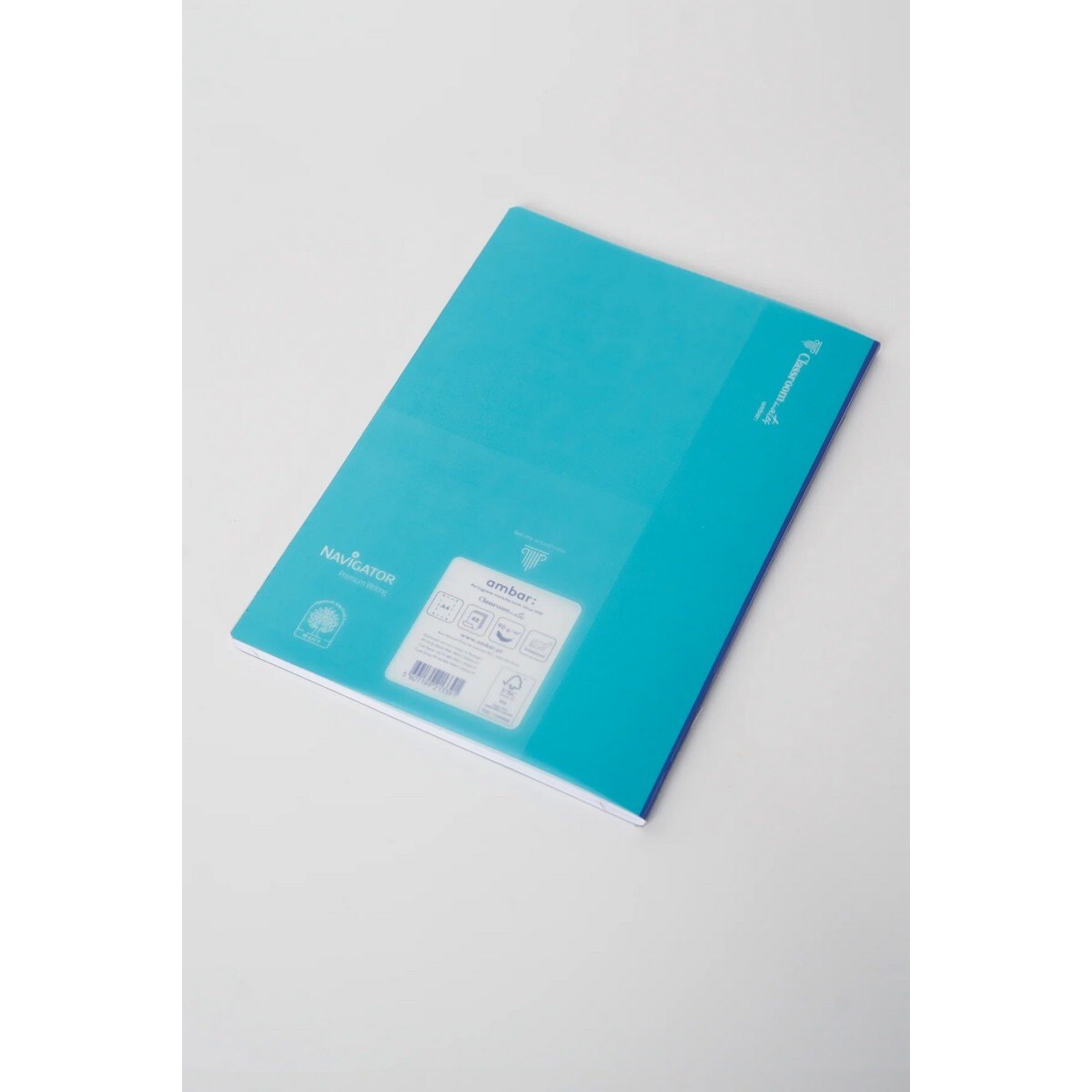 Caderno Agrafado ClassroomMates A4 PP 48F 90G Pautado Ambar 10