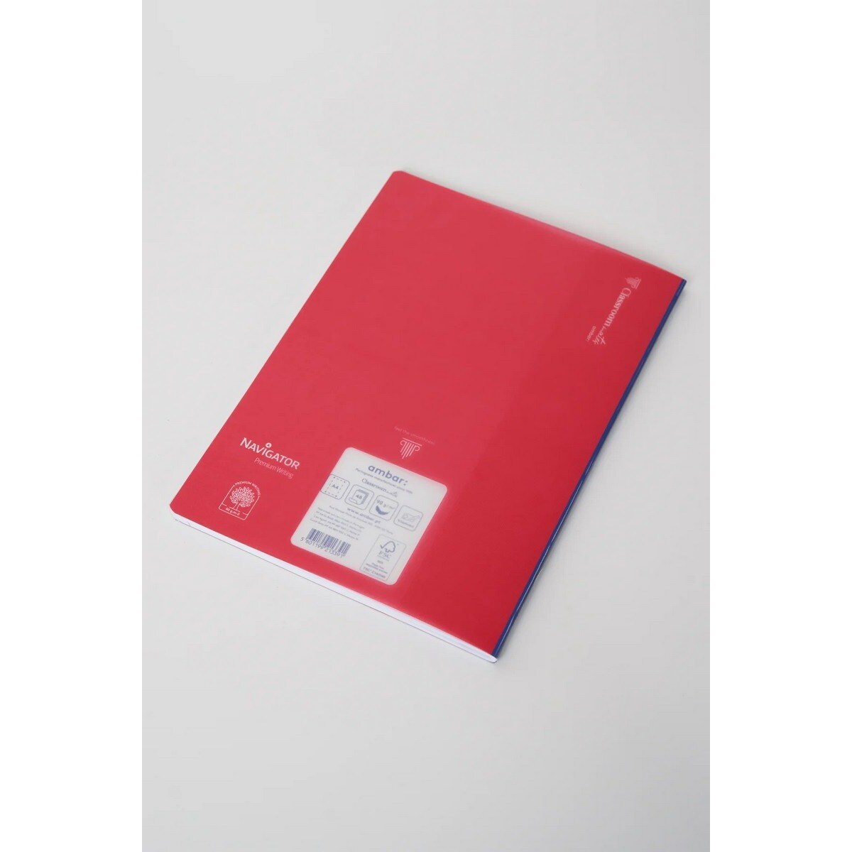 Caderno Agrafado ClassroomMates A4 PP 48F 90G Pautado Ambar 8