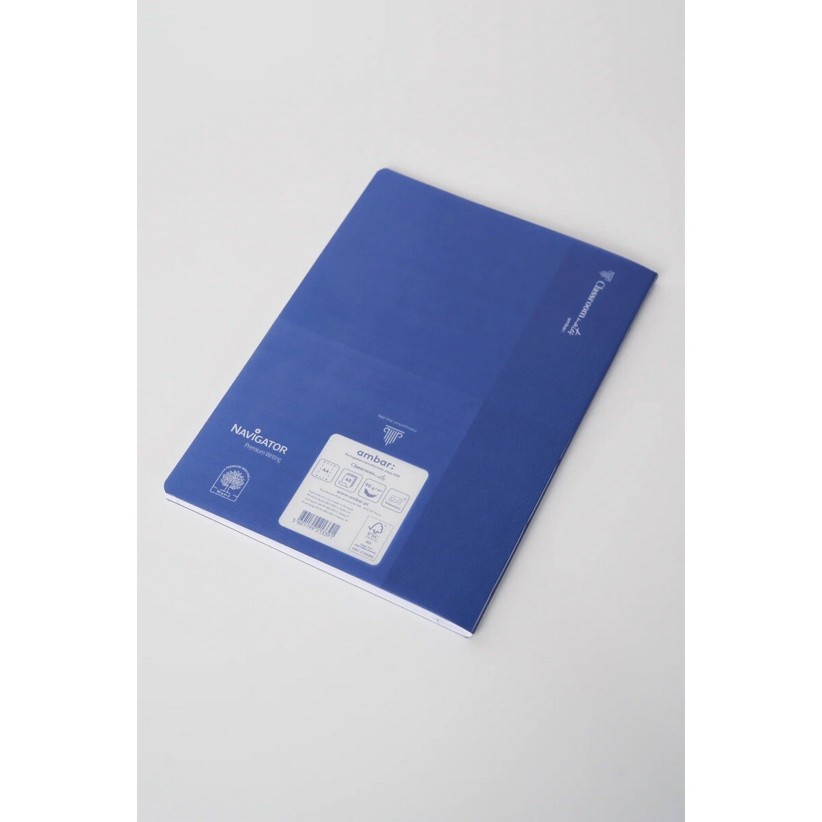 Caderno Agrafado ClassroomMates A4 PP 48F 90G Pautado Ambar 6