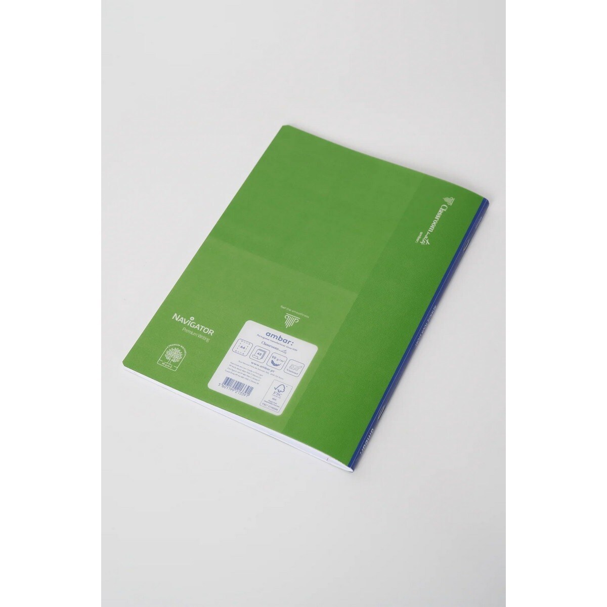 Caderno Agrafado ClassroomMates A4 PP 48F 90G Pautado Ambar 4