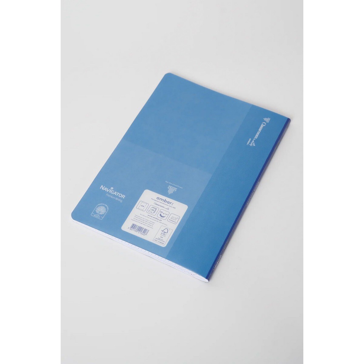 Caderno Agrafado ClassroomMates A4 PP 48F 90G Pautado Ambar 2