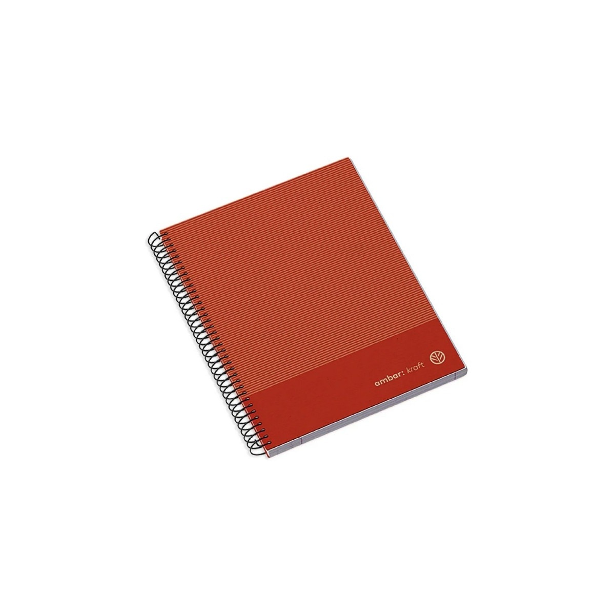 Imagem 0 de Caderno Espiral Kraft Capa Dura A5 Pautado