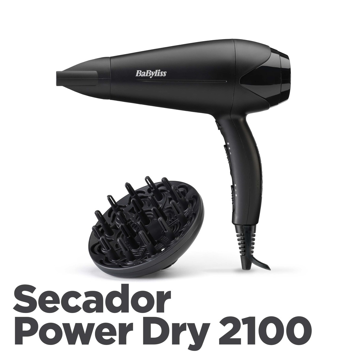 Secador Babyliss PowerDry D563DE con velocidad de secado 9