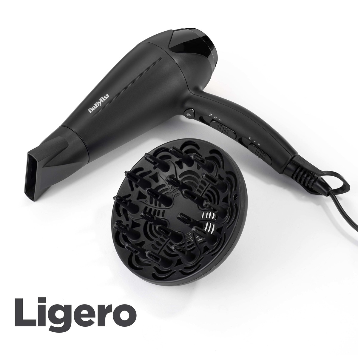 Secador Babyliss PowerDry D563DE con velocidad de secado 6