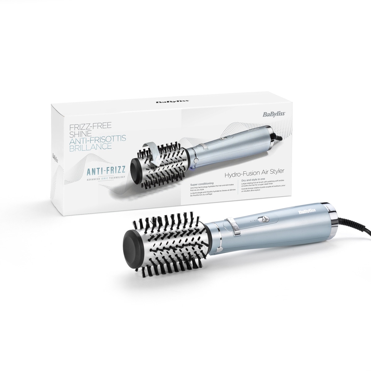Cepillo de aire rotatorio Babyliss Hydro-Fusion Big Hair 9