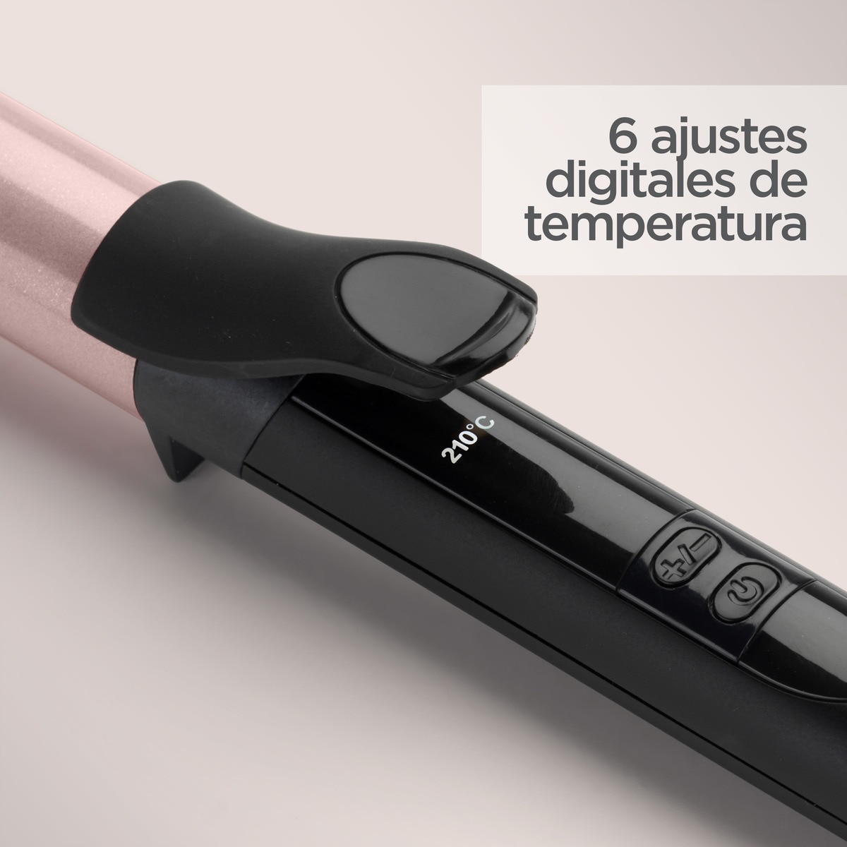 Tenacilla BaByliss Rose Quartz C451con Tecnología Advanced Ceramics 5