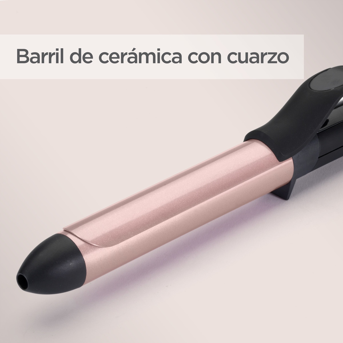 Tenacilla BaByliss Rose Quartz C451con Tecnología Advanced Ceramics 4