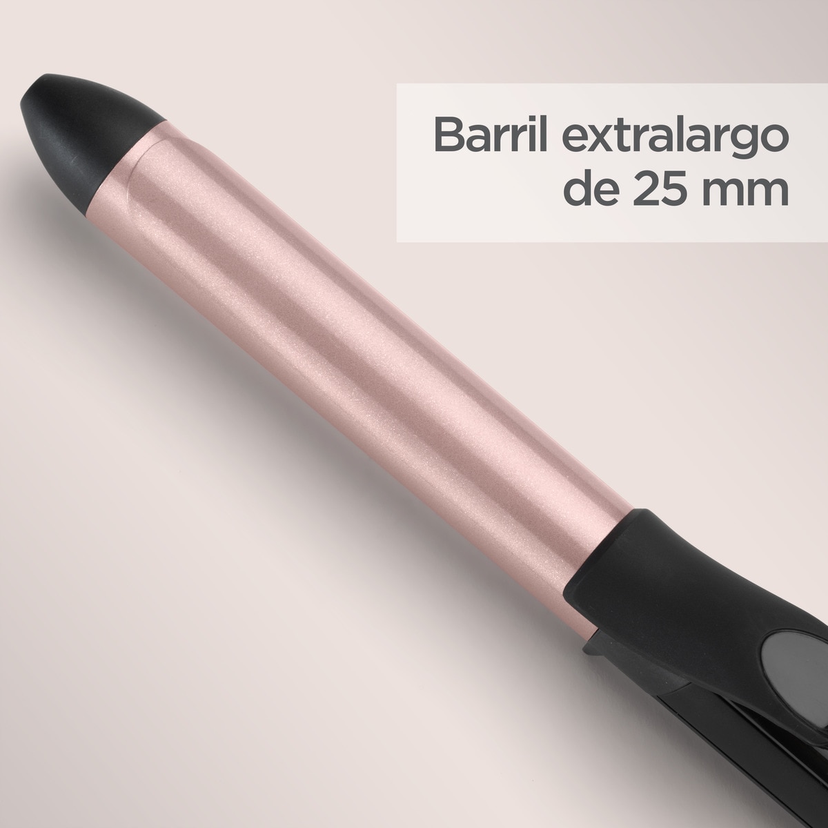 Tenacilla BaByliss Rose Quartz C451con Tecnología Advanced Ceramics 3