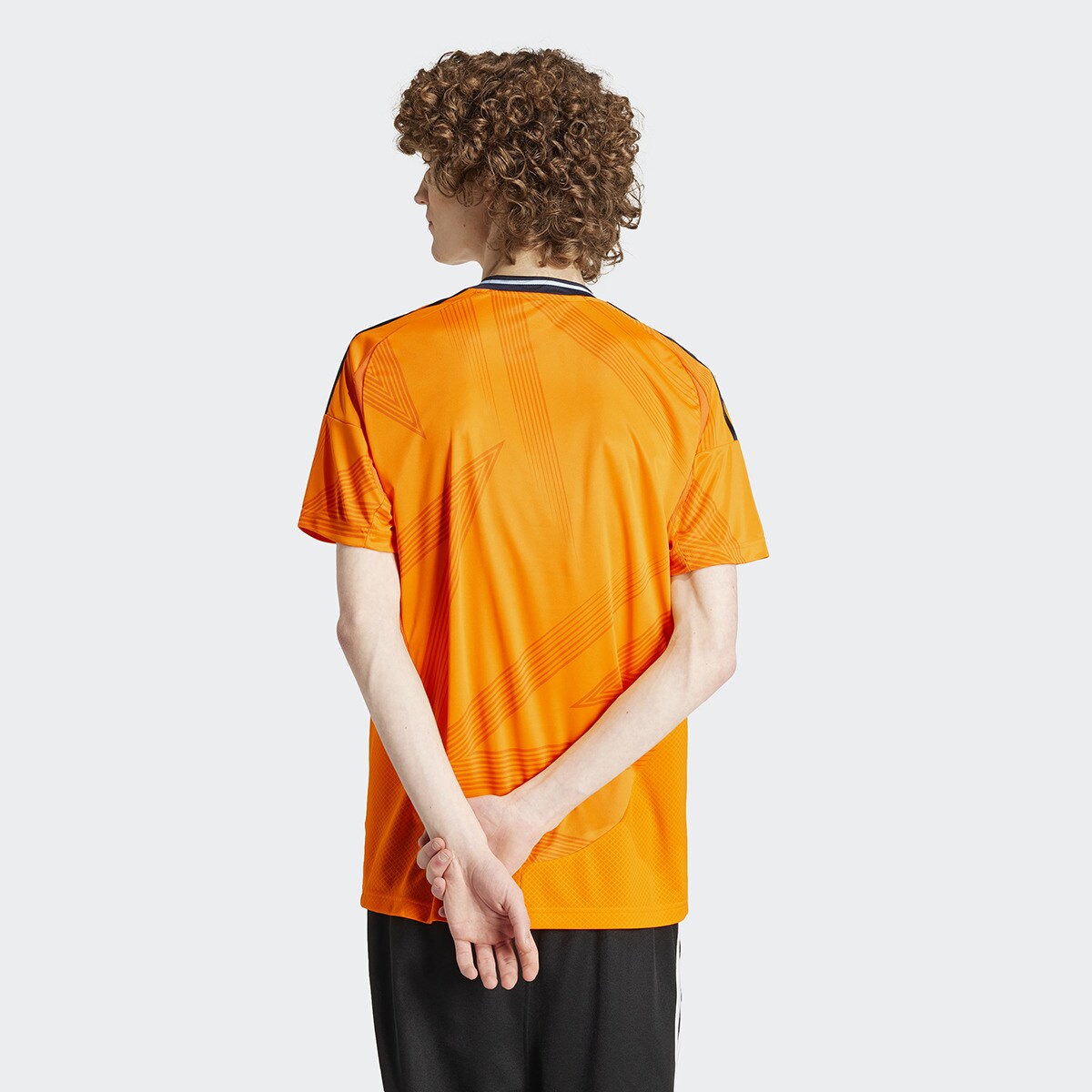 T-shirt de Homem 2.º Equipamento Real Madrid 24/25 Laranja-2