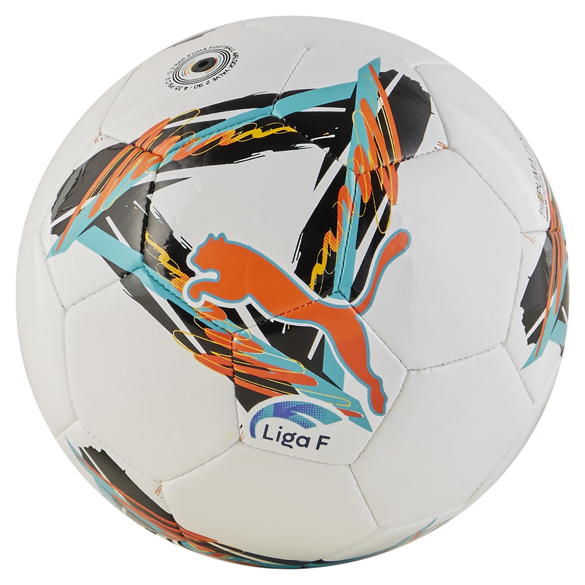 Mini Bola de Futebol Órbita Liga F Hybrid 2024-2025 Branco-2