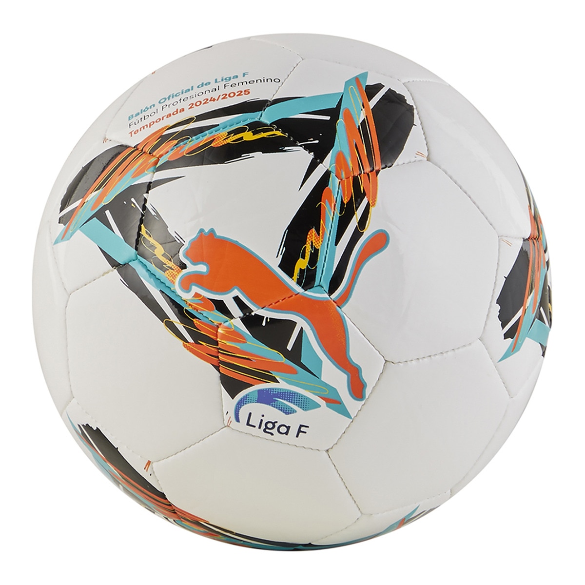 Mini Bola de Futebol Órbita Liga F Hybrid 2024-2025 Branco-1