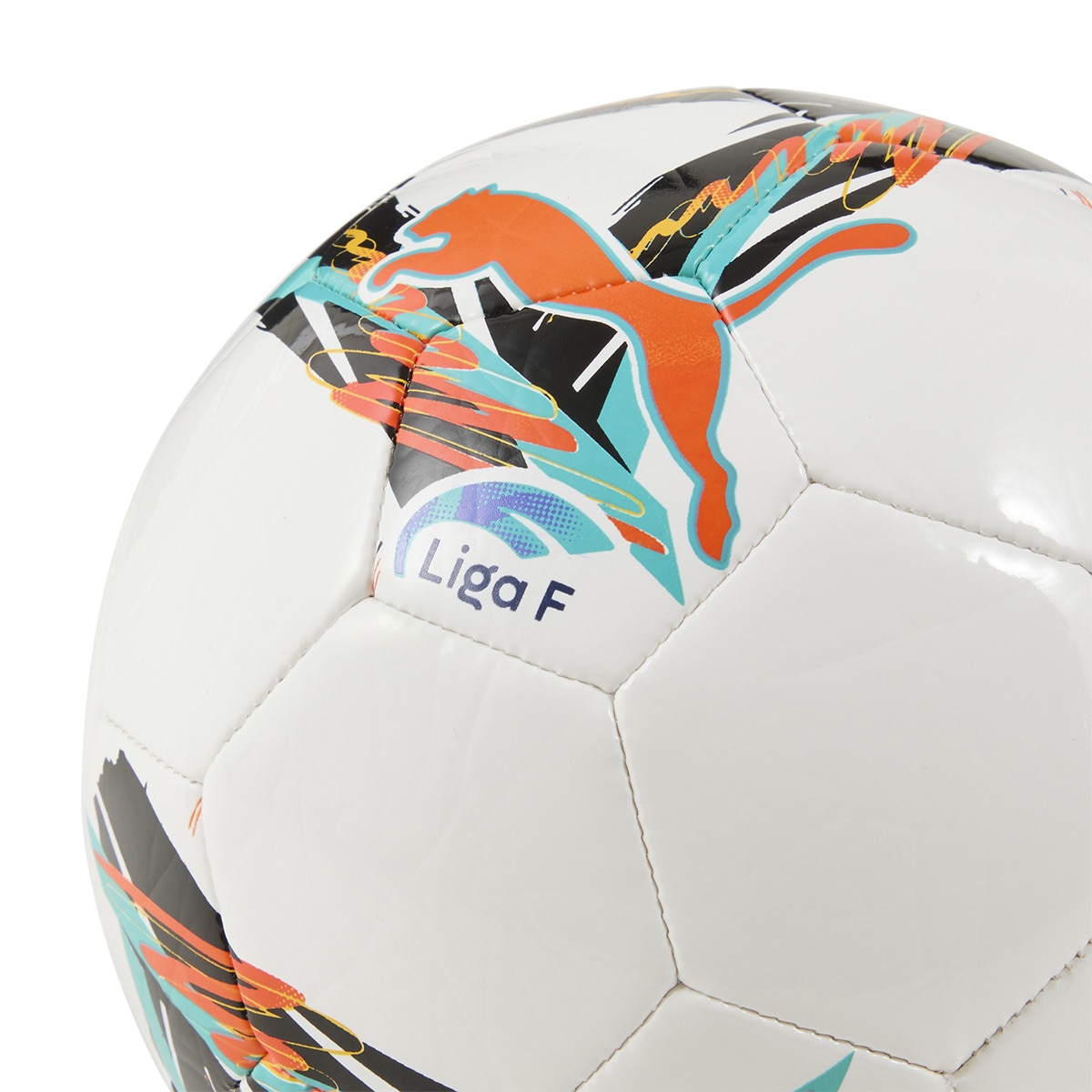 Mini Bola de Futebol Órbita Liga F Hybrid 2024-2025 Branco-3