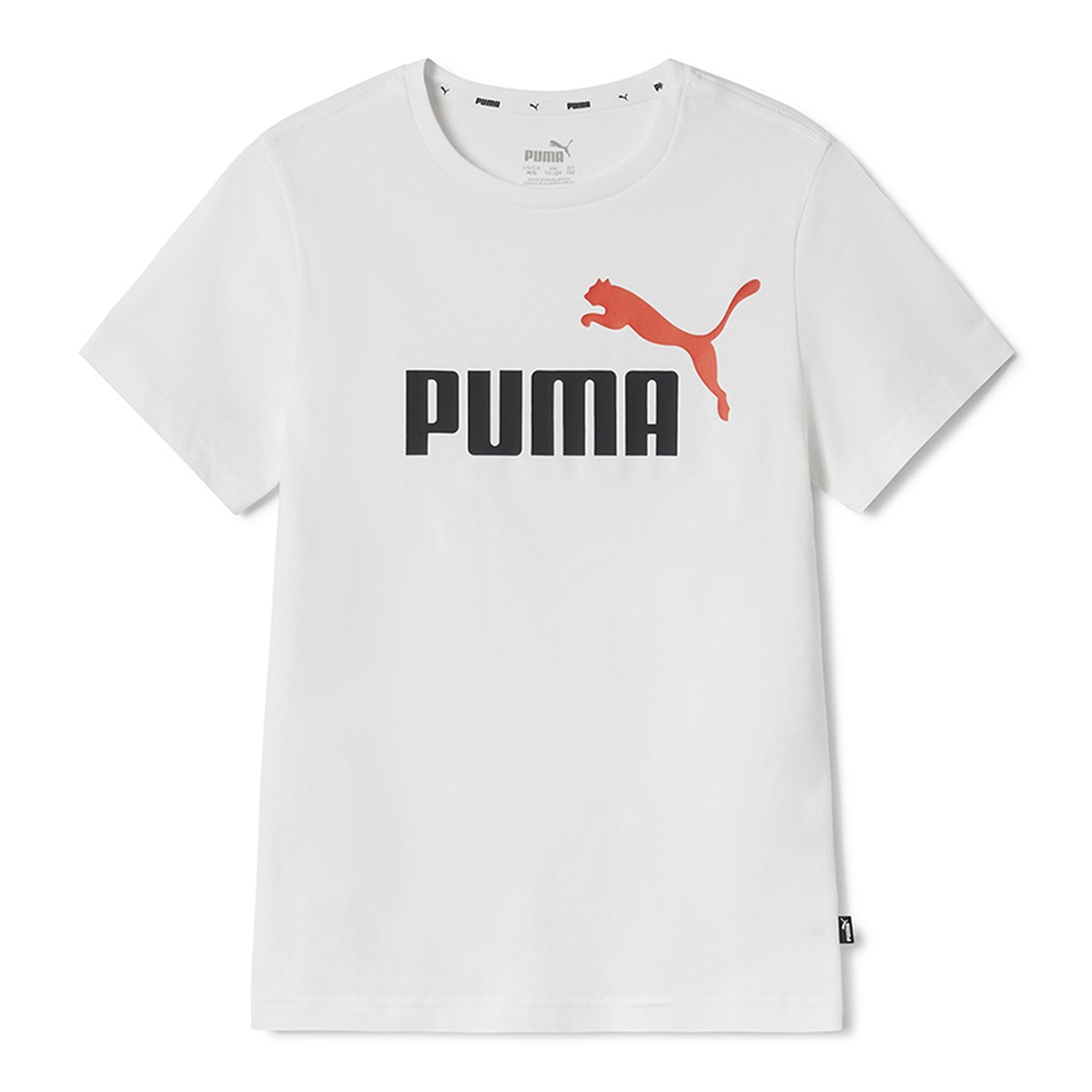 T-shirt de Criança Ess+ 2 Col Logo Tee B Branco-1