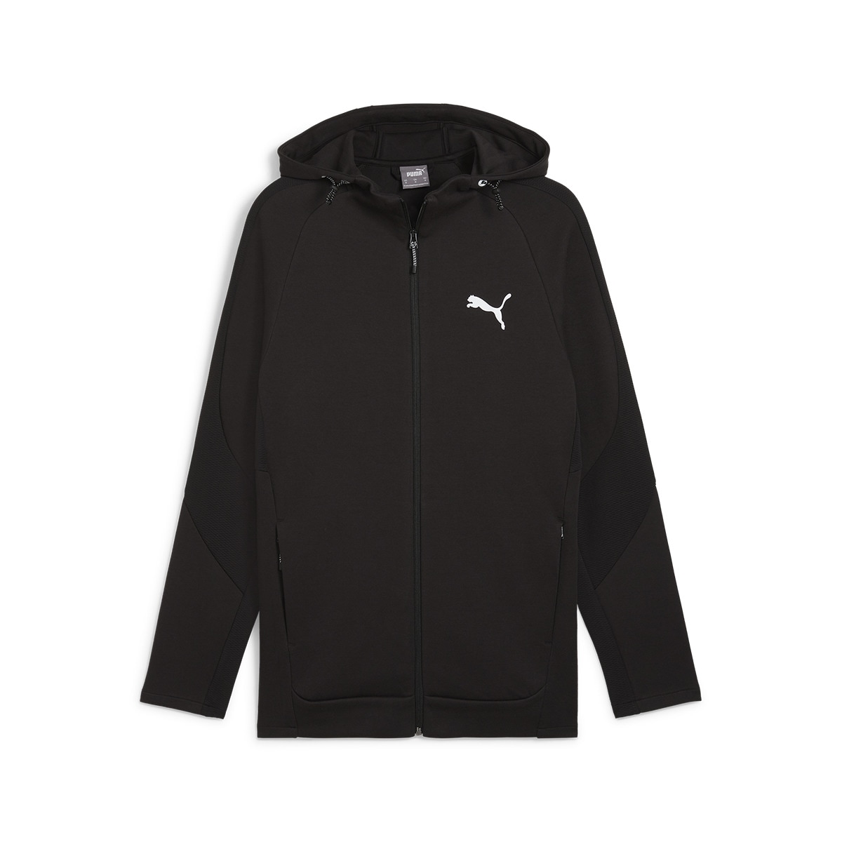 Sweatshirt de Homem Evostripe Full-Zip Hoodie DK Preto-6