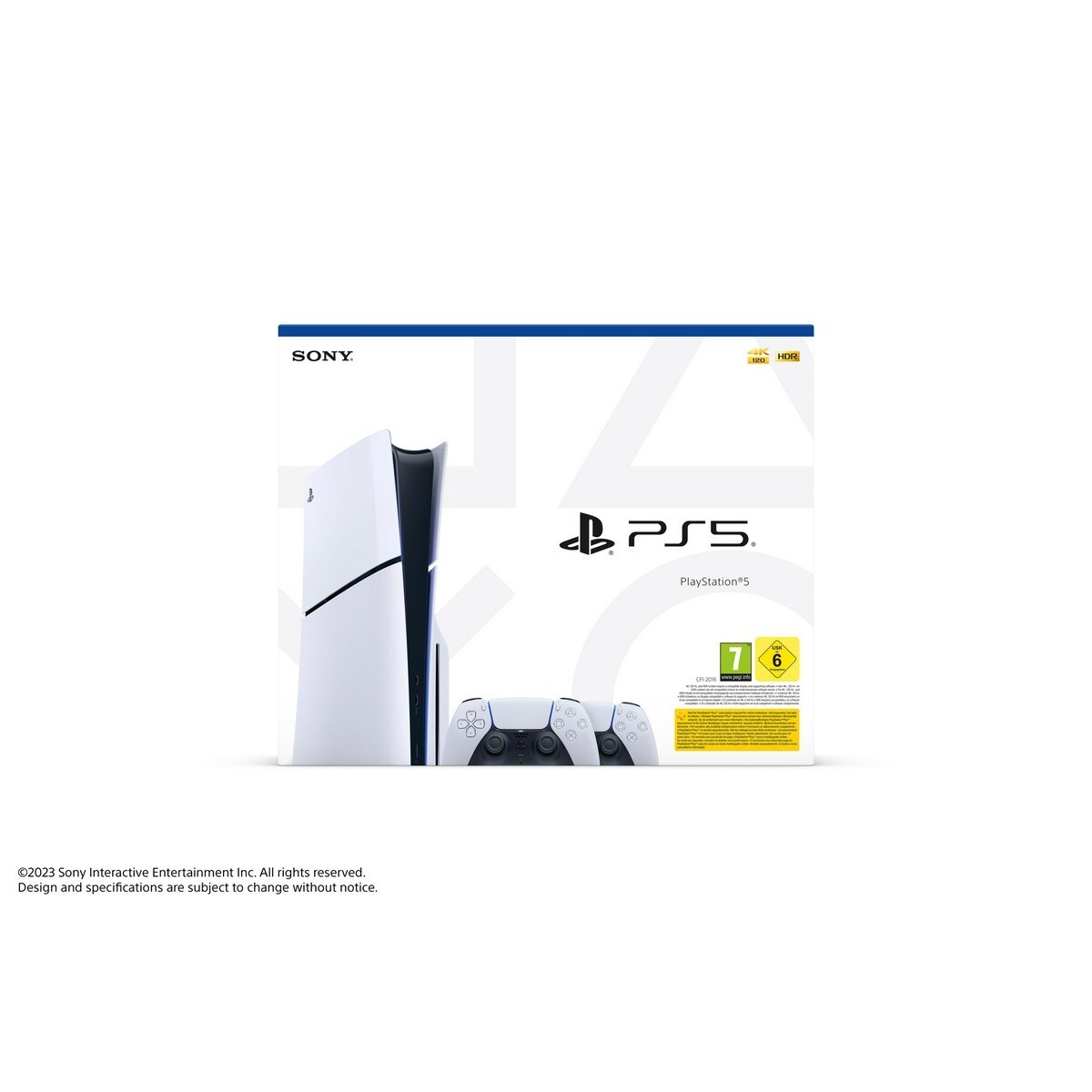 Pack PlayStation 5 + 2 Comandos Sem Fios DualSense 2
