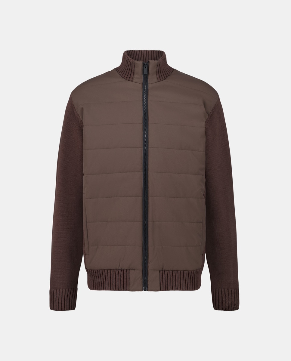 Chaqueta acolchada canales hombre