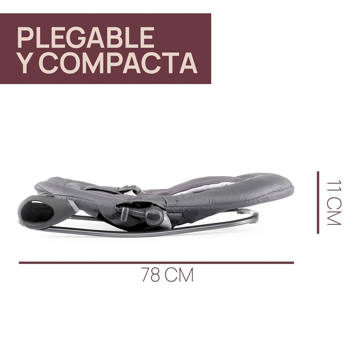 Espreguiçadeira Hooplà Cinzento-escuro-5