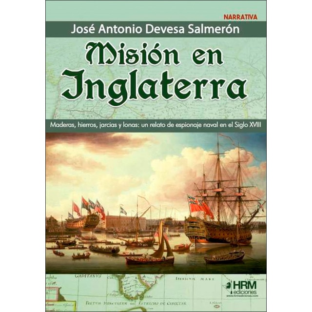 Misión en inglaterra.Maderas, hierros,jarcias y 1