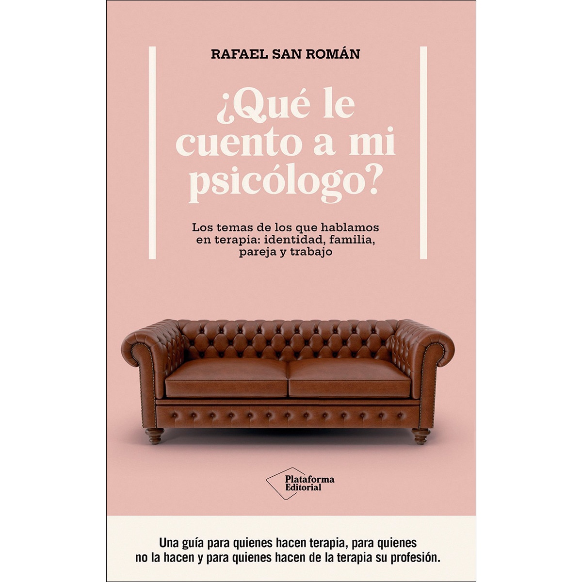 Imagem 0 de ¿Qué le cuento a mi psicólogo?: Los temas de los que hablamos en terapia: identidad, familia, pareja y trabajo (Capa mole com abas)