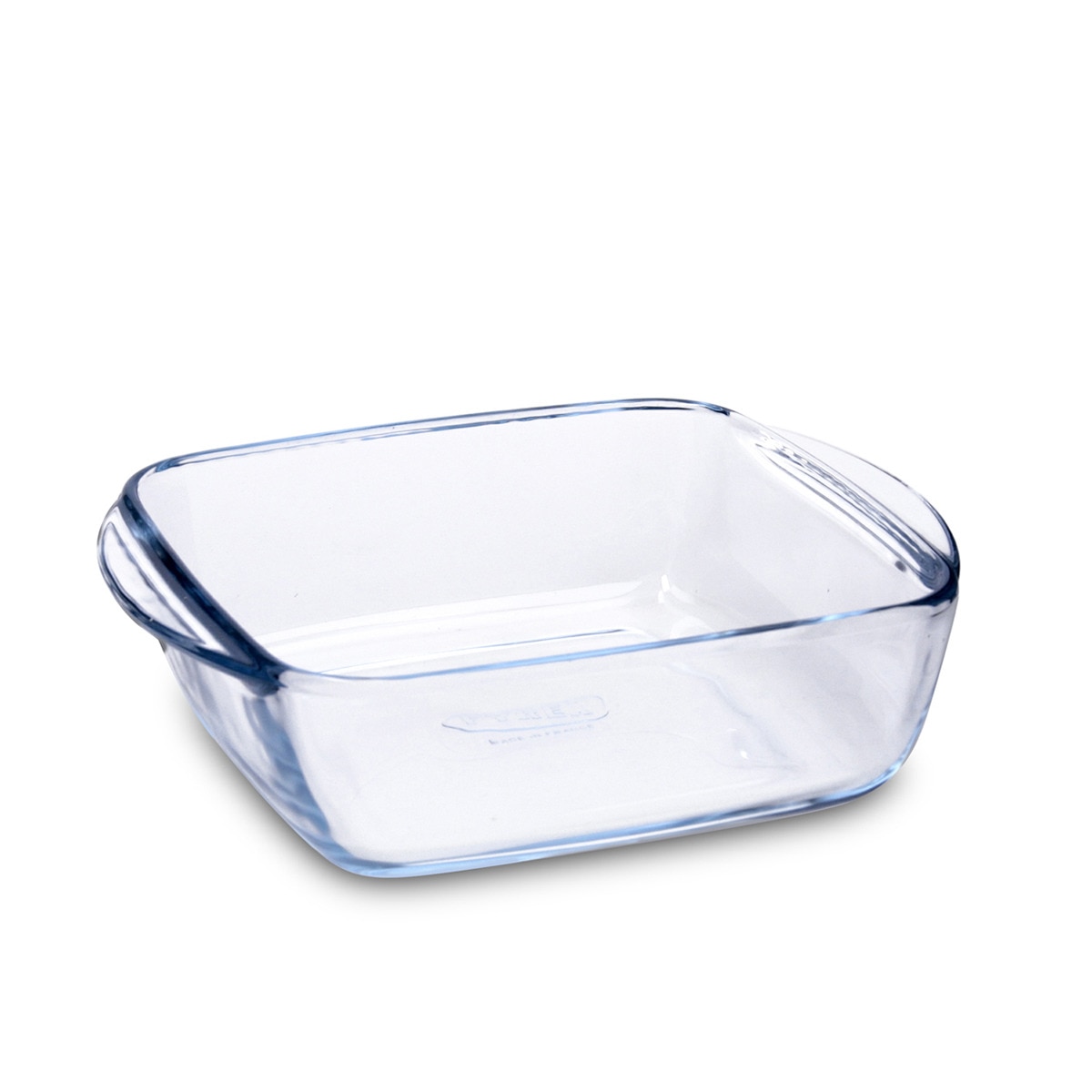 Travessa de Vidro Quadrada para Air Fryer Transparente-1