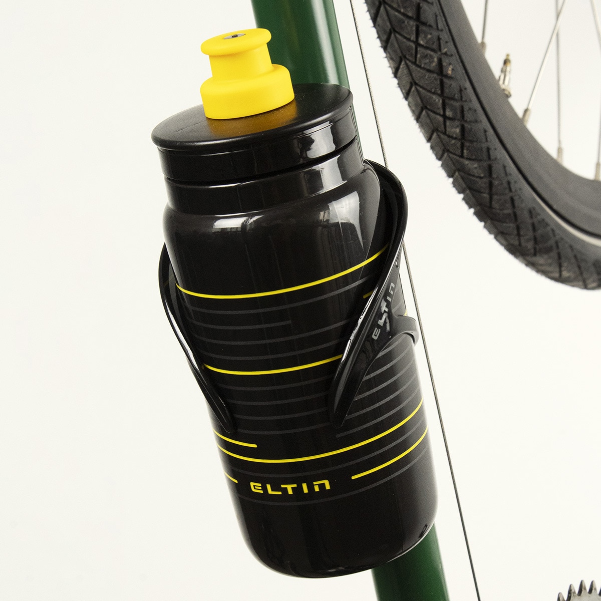 Porta-Bidon Nerve - Fibra Preto / Cinzento-4