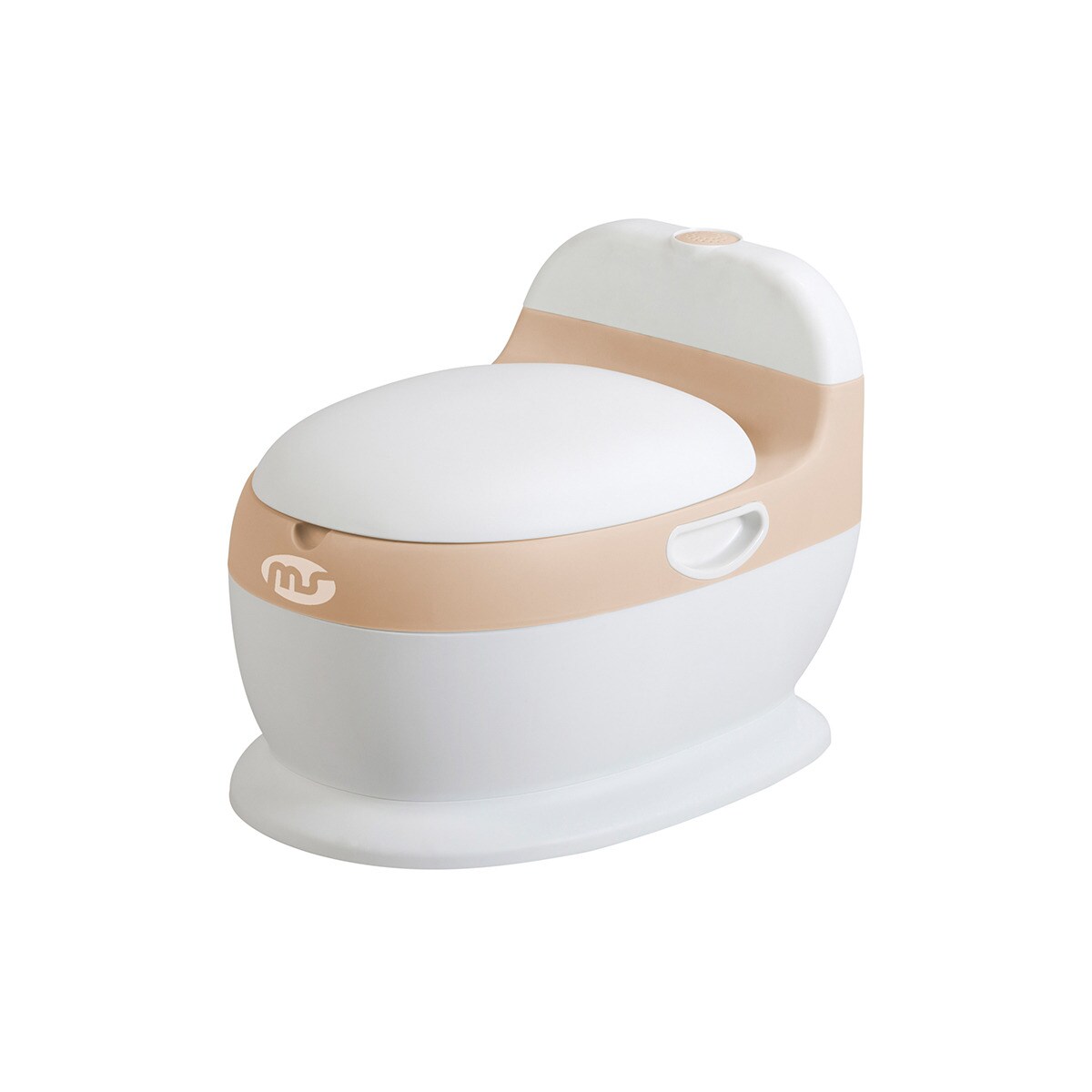 Orinal Baby Potty, 2-3 años, Con Sonido y asiento acolchado Beige-1