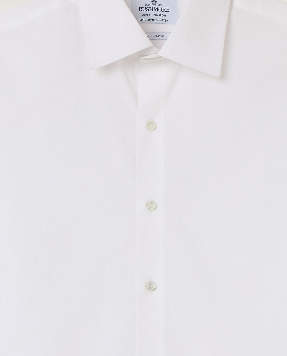 Camisa Non Iron Branco-5