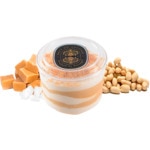 Sabor Caramelo e Amendoim embalagem 150 g