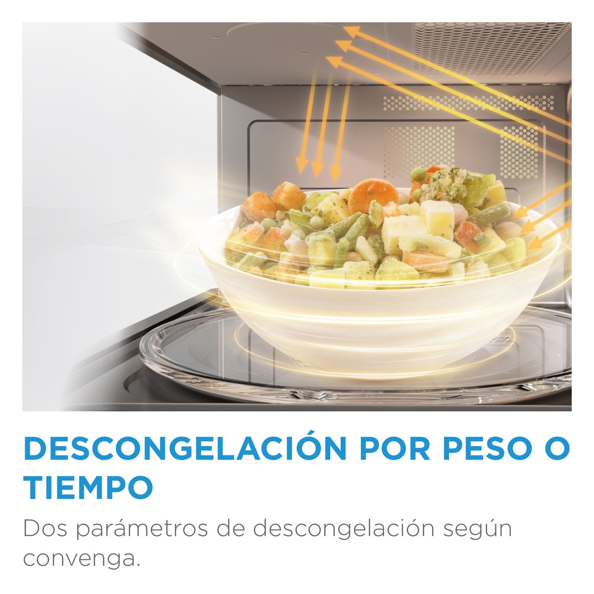 Micro-ondas com Grill Midea MCM238GDWP de 23 Litros - Branco Branco-2