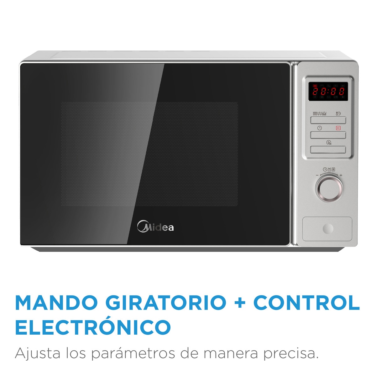 Micro-ondas com Grill Midea MCM238GDWP de 23 Litros - Branco Branco-5