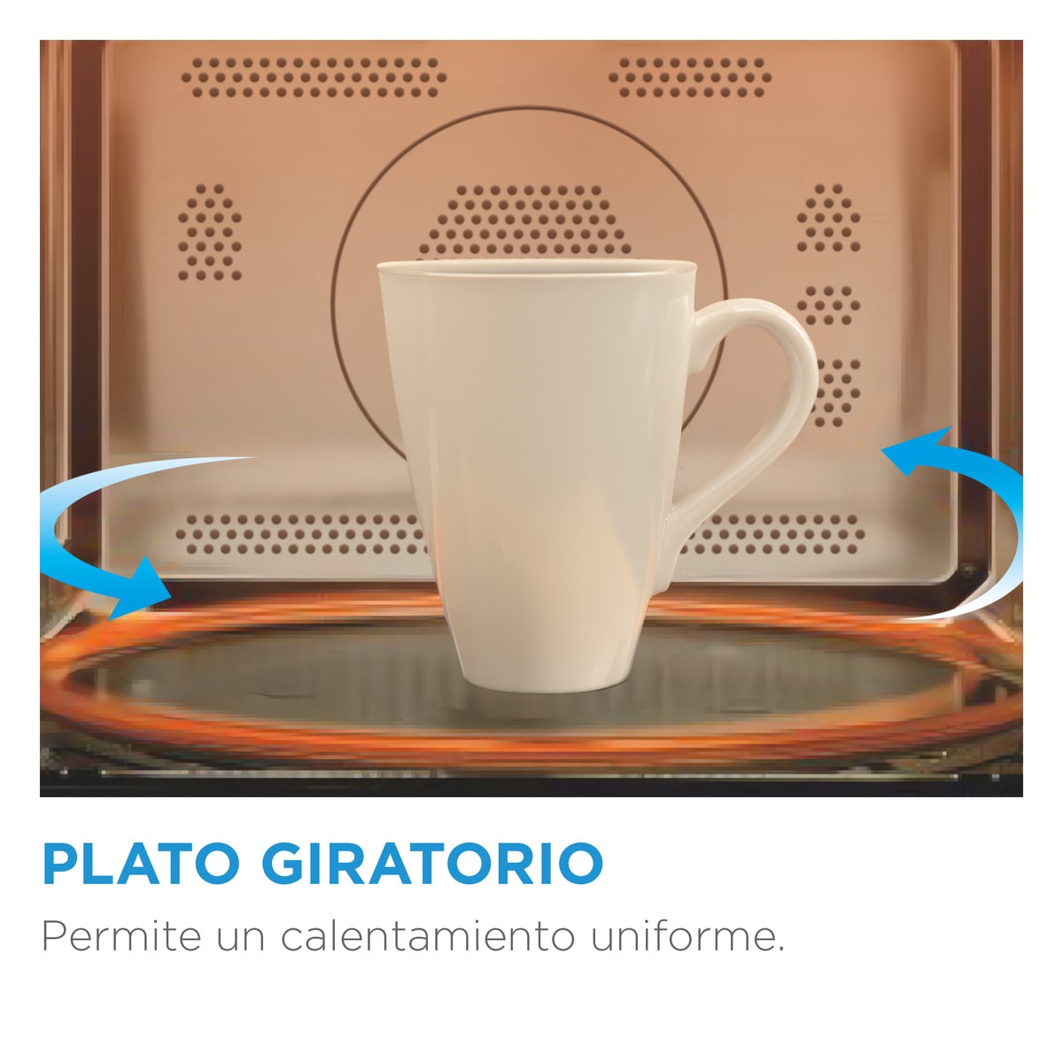 Micro-ondas com Grill Midea MCM238GDWP de 23 Litros - Branco Branco-3