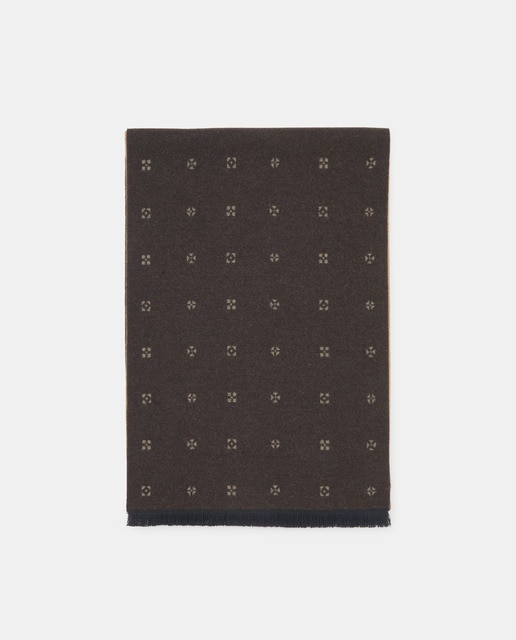 Imagen 0 de Bufanda de hombre microestampado