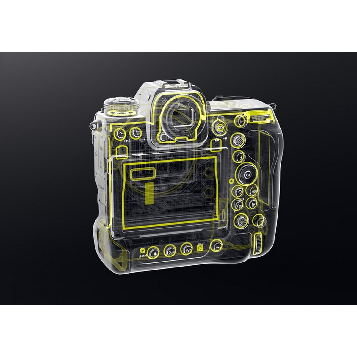 Câmara Mirrorless Evil Nikon Z9 - Corpo Preto-8