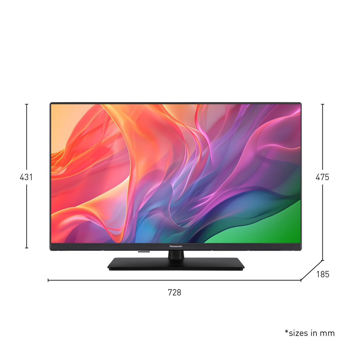 TV LED 80 cm (32") Panasonic TV-32S55AEZ, Full HD, HDR10/HLG, High Contrast, Smart TV Negro-3