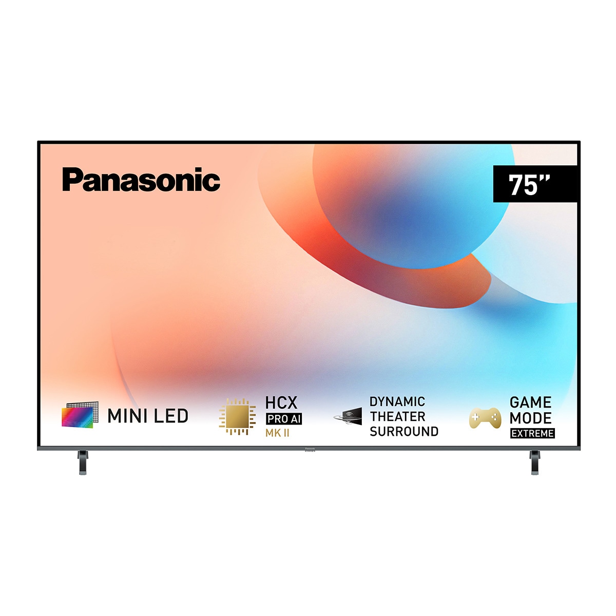 TV MiniLED 191 cm (75") Panasonic TV-75W95AEG, UHD 4K, Dolby Vision IQ, Smart TV Negro-1