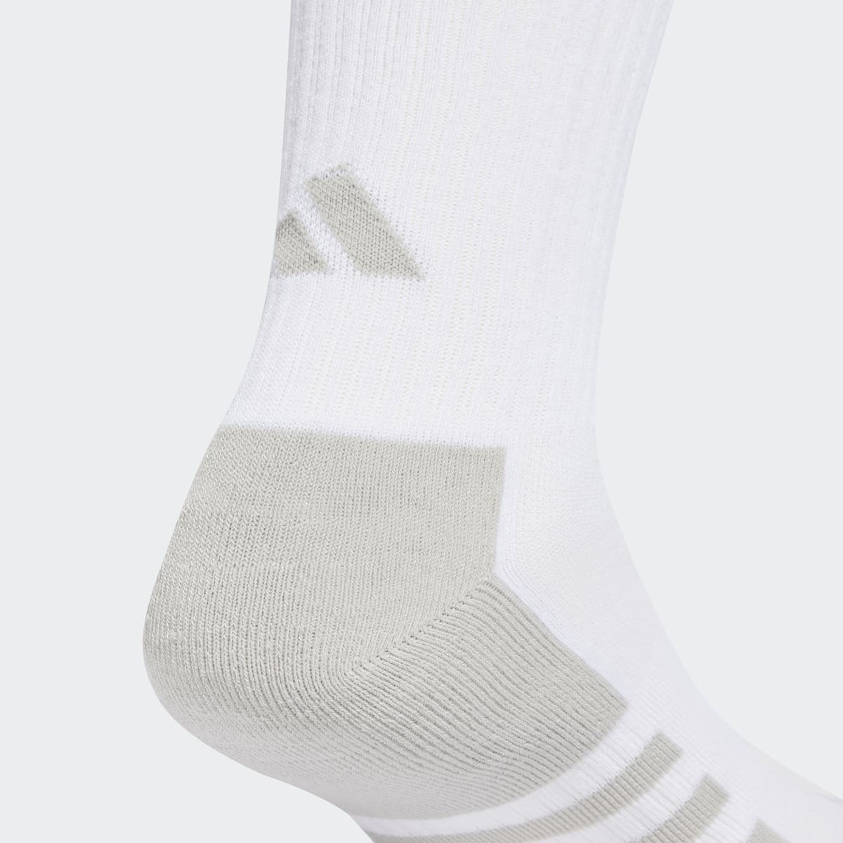 Pack de 3 Pares de Meias Crew Cushioned Branco-3