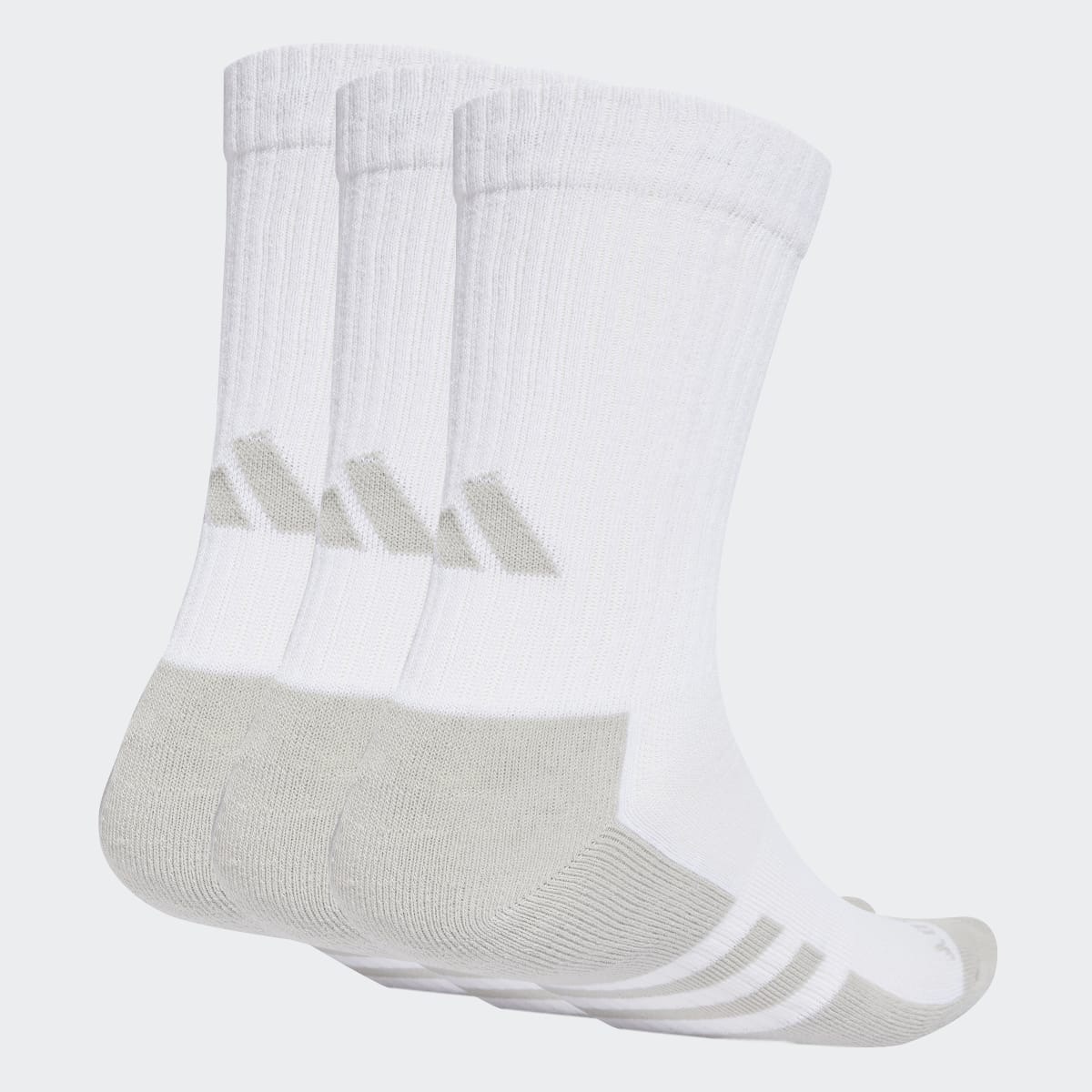 Pack de 3 Pares de Meias Crew Cushioned Branco-2