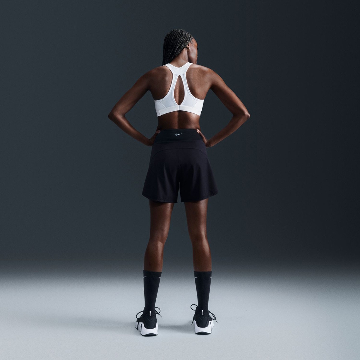 Top de Mulher Swoosh High Support Branco-2
