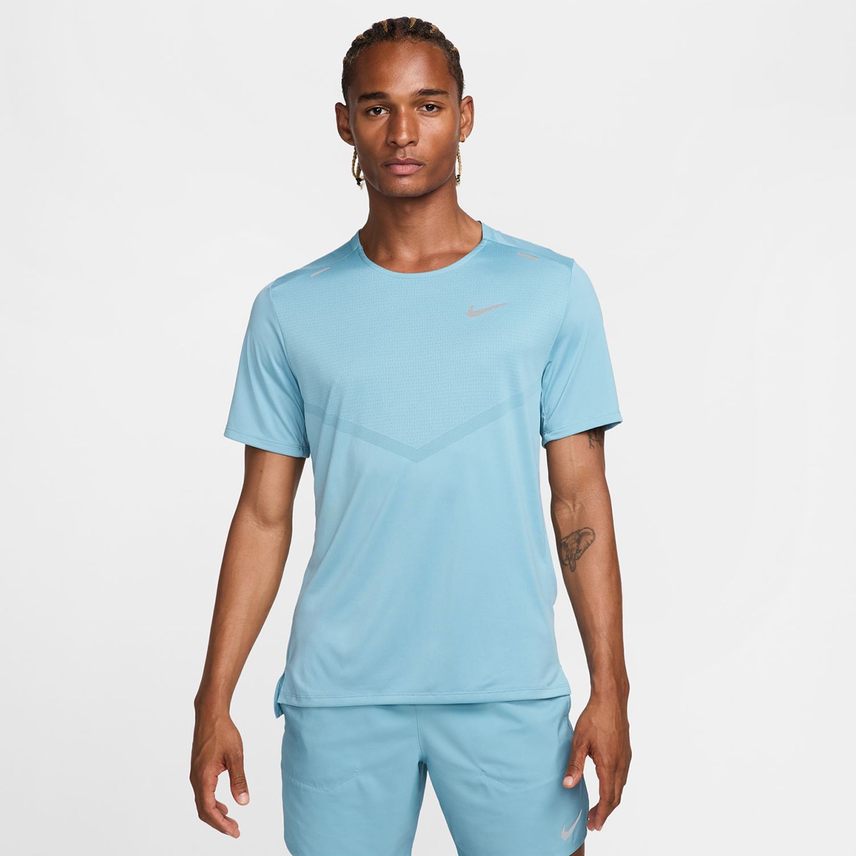 T-shirt Dri-FIT Rise 365 Turquesa-1