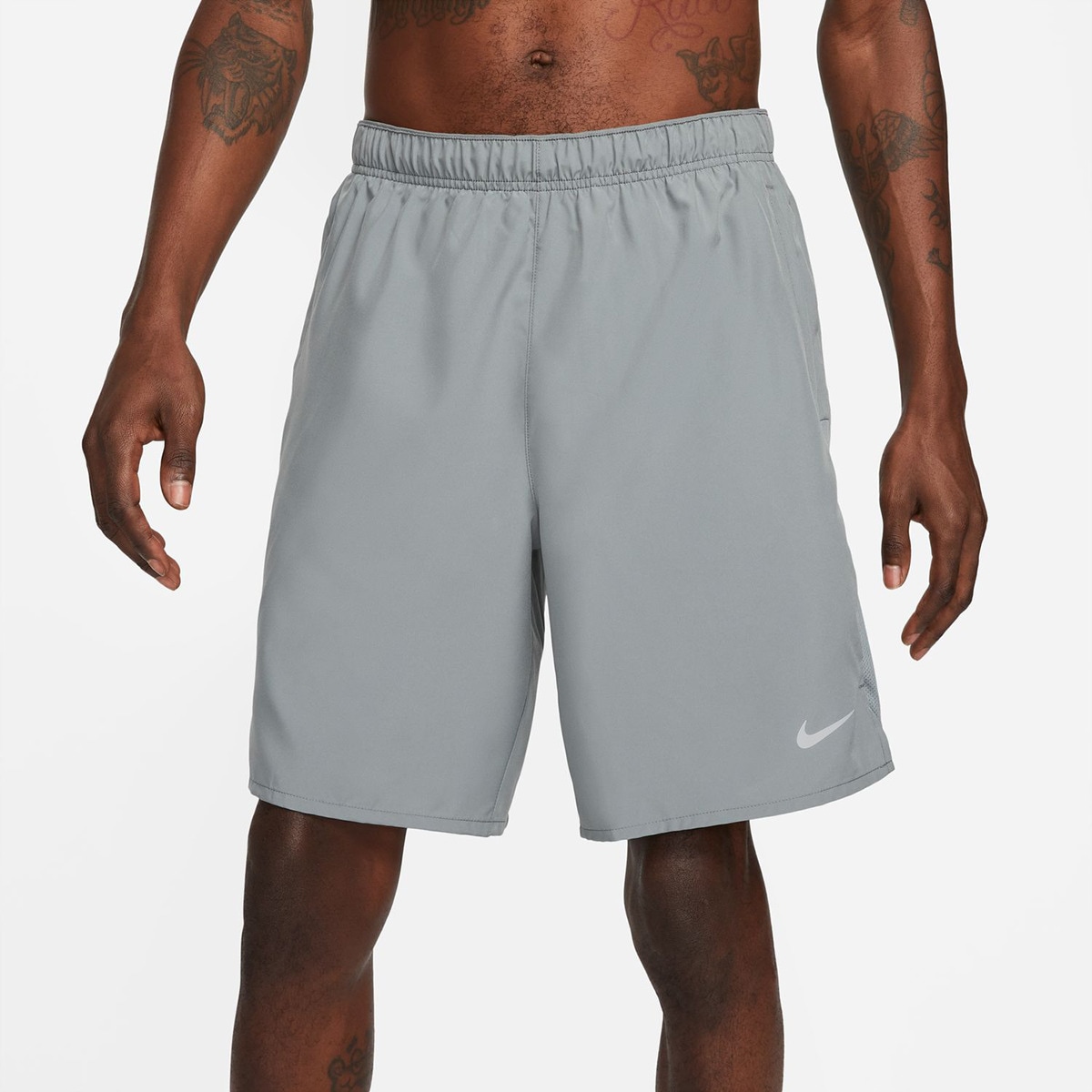 Calções de homem Challenger Nike Cinzento-3