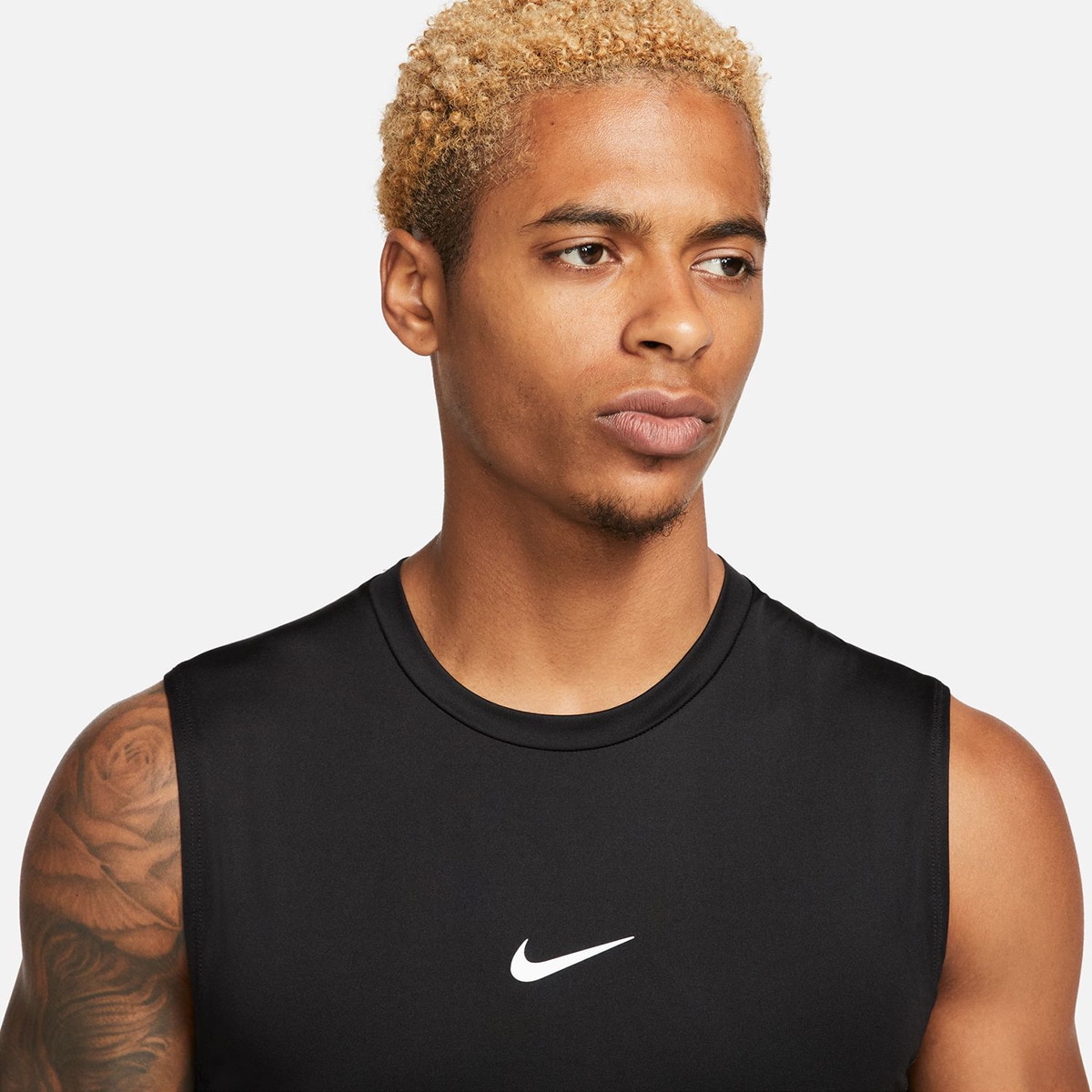T-shirt de homem Pro Nike Preto-3