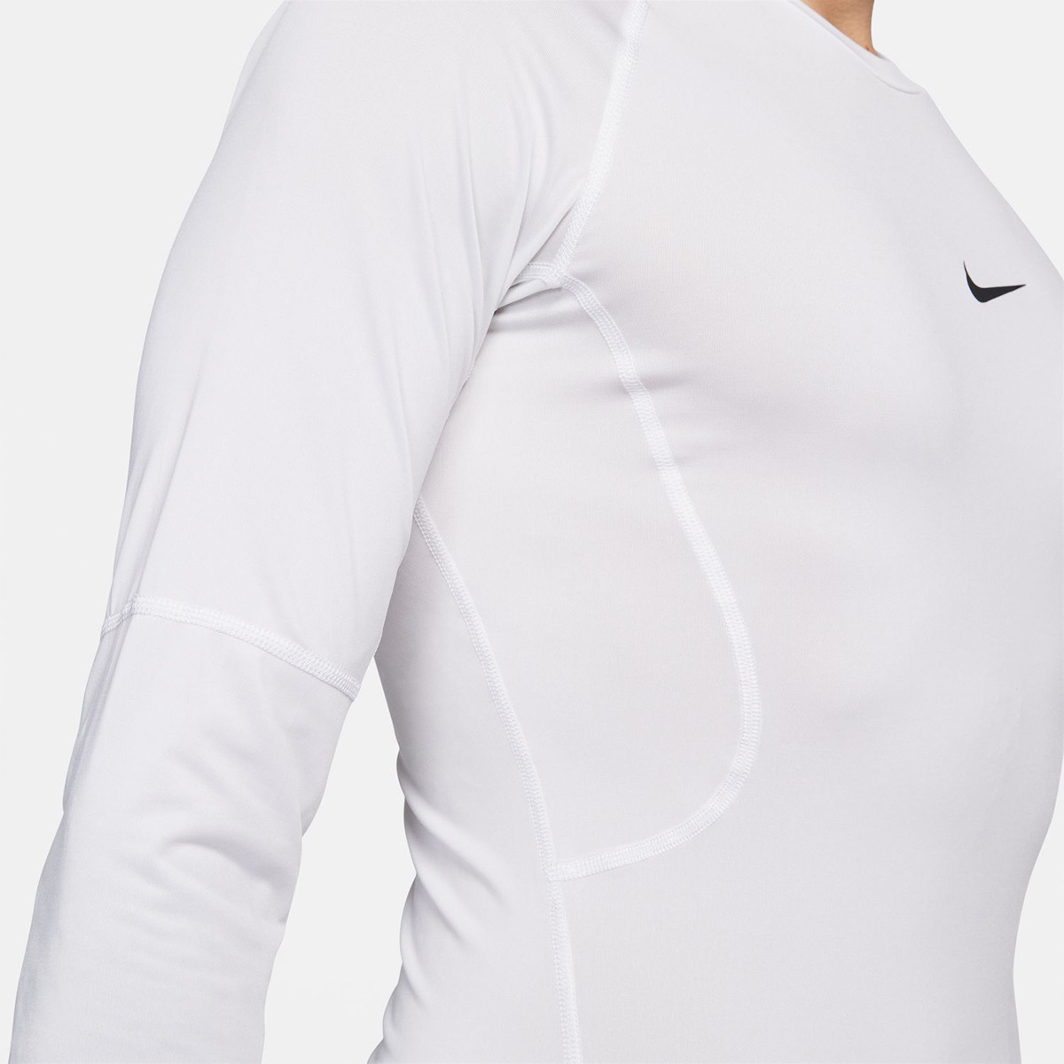 T-shirt de homem Pro Nike Branco-5